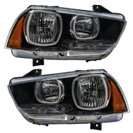 Oracle 11-14 Dodge Charger SMD HL (Non-HID) - ColorSHIFT w/ BC1 Controller SEE WARRANTY Headlights ORACLE Lighting   