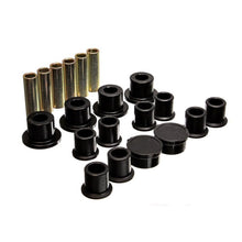Load image into Gallery viewer, Energy Suspension 98-11 Ford Ranger Black Rear Leaf Spring Bushing Set Bushing Kits Energy Suspension
