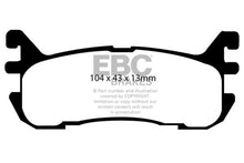 Load image into Gallery viewer, EBC 97-02 Ford Escort 2.0 Ultimax2 Rear Brake Pads Brake Pads - OE EBC   
