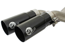 Load image into Gallery viewer, aFe Rebel Series Exhaust SS Front Side Exit CB w/ Black Tips 10-14 Ford F150 Ecoboost V8 6.2L Catback aFe
