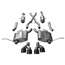 Load image into Gallery viewer, Corsa 2014-2021 Jeep Grand Cherokee 3.6L V6 Black Sport Cat-Back Exhaust Catback CORSA Performance
