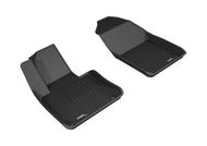3D MAXpider 2018-2020 Volvo XC60 Kagu 1st Row Floormat - Black Floor Mats - Rubber 3D MAXpider   
