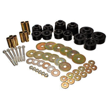 Load image into Gallery viewer, Energy Suspension Body Mount Set - Std. &amp; Extra Cab - Black Bushing Kits Energy Suspension
