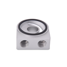 Load image into Gallery viewer, Mishimoto M22 Oil Sandwich Plate Oil Filter Blocks Mishimoto
