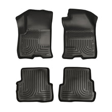 Load image into Gallery viewer, Husky Liners 08-11 Ford Focus WeatherBeater Combo Black Floor Liners Floor Mats - Rubber Husky Liners
