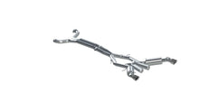 Load image into Gallery viewer, MBRP 16-19 Chevrolet Camaro SS 6 Speed 3in Dual Cat Back w/ 4.5in OD Tips - 409 (Non NPP Models) Catback MBRP
