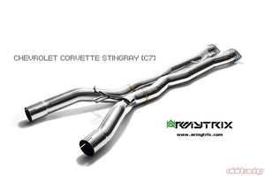 ARMYTRIX Valvetronic Exhaust System w/X-Pipe | Chevrolet Corvette C7 2014-2019 Exhaust Armytrix   
