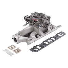 Load image into Gallery viewer, Edelbrock Manifold And Carb Kit Performer RPM Air-Gap Small Block Ford 289-302 Natural Finish Intake Manifolds Edelbrock
