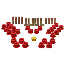 Load image into Gallery viewer, Energy Suspension 90-97 Mazda Miata Red Rear Control Arm Bushing Set Bushing Kits Energy Suspension
