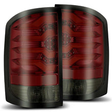 Load image into Gallery viewer, AlphaRex 14-18 GMC Sierra 1500 PRO-Series LED Tail Lights Red Smoke Tail Lights AlphaRex
