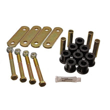 Load image into Gallery viewer, Energy Suspension Fd Heavy Duty Shackle Set - Black Bushing Kits Energy Suspension
