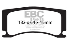 Load image into Gallery viewer, EBC 08-09 Jaguar XKR 4.2 Supercharged (Portfolio) Yellowstuff Rear Brake Pads Brake Pads - Performance EBC   
