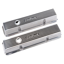 Load image into Gallery viewer, Edelbrock Valve Cover Elite II Series Chevrolet 1959-1986 262-400 CI V8 Low Polished Valve Covers Edelbrock

