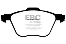Load image into Gallery viewer, EBC 01 Volkswagen Eurovan 2.8 (313mm) Ultimax2 Front Brake Pads Brake Pads - OE EBC   
