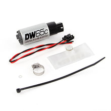 Load image into Gallery viewer, DeatschWerks 88-91 BMW 325i DW65C 265lph Compact Fuel Pump w/ Install Kit (w/o Mounting Clips) Fuel Pumps DeatschWerks
