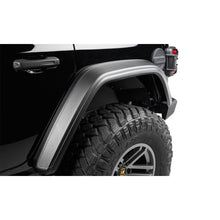 Load image into Gallery viewer, Bushwacker 18-21 Jeep Wrangler JL (2-Door &amp; 4-Door) Flat Style Flares 4pc - Black Fender Flares Bushwacker
