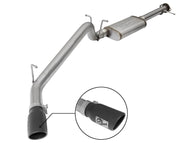 aFe Mach Force-XP Exhaust 3in CB SS 15-17 GM Colorado/Canyon 2.5L/3.6L Side Exit w/ Black Tip Catback aFe