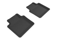 3D MAXpider 2010-2016 Buick Lacrosse Kagu 2nd Row Floormats - Black Floor Mats - Rubber 3D MAXpider   