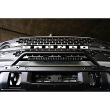 Load image into Gallery viewer, DV8 Offroad 2021-2022 Ford Bronco (Not For Factory Plastic Bumper) Factory Bumper Bull Bar - Black Light Mounts DV8 Offroad
