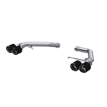 Load image into Gallery viewer, MBRP 14-17 Audi SQ5 3.0T Dual Rear Exit Axle Back w/ Quad Carbon Fiber Tips - T304 Axle Back MBRP
