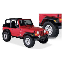 Load image into Gallery viewer, Bushwacker 97-06 Jeep TJ Max Pocket Style Flares 4pc - Black Fender Flares Bushwacker

