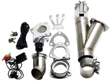 Load image into Gallery viewer, Granatelli 3.5in Stainless Steel Electronic Exhaust Cutout w/Slip Fit/Band Clamp Exhaust Cutouts Granatelli Motor Sports
