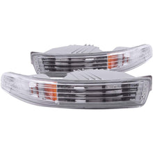 Load image into Gallery viewer, ANZO 1994-1997 Acura Integra Euro Parking Lights Chrome w/ Amber Reflector Lights Corner ANZO
