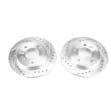 Load image into Gallery viewer, Power Stop 17-19 Hyundai Ioniq Rear Evolution Drilled &amp; Slotted Rotors - Pair Brake Rotors - Slot &amp; Drilled PowerStop   
