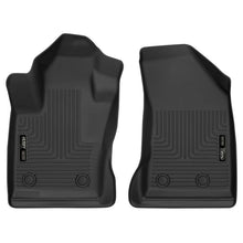 Load image into Gallery viewer, Husky Liners 17-18 Jeep Compass X-Act Contour Black Front Floor Liners Floor Mats - Rubber Husky Liners
