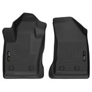 Husky Liners 17-18 Jeep Compass X-Act Contour Black Front Floor Liners Floor Mats - Rubber Husky Liners