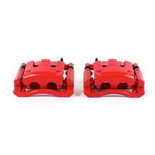 Load image into Gallery viewer, Power Stop 05-12 Ford F-350 Super Duty Rear Red Calipers w/Brackets - Pair Brake Calipers - Perf PowerStop   
