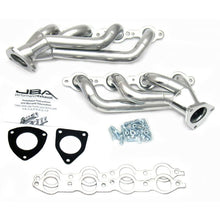 Load image into Gallery viewer, JBA 03-06 GM Truck 6.0L LS w/o EGR 1-5/8in Primary Silver Ctd Cat4Ward Header Headers &amp; Manifolds JBA
