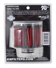 Load image into Gallery viewer, K&amp;N 1 inch ID 3 inch OD 2.375 inch H Rubber Base Crankcase Vent Filter Air Filters - Universal Fit K&amp;N Engineering   
