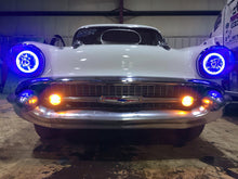 Load image into Gallery viewer, Oracle Pre-Installed Lights 7 IN. Sealed Beam - Blue Halo SEE WARRANTY Headlights ORACLE Lighting
