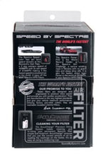 Load image into Gallery viewer, Spectre Adjustable Conical Air Filter 2-1/2in. Tall (Fits 3in. / 3-1/2in. / 4in. Tubes) - Black Air Filters - Universal Fit Spectre
