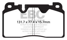 Load image into Gallery viewer, EBC 12+ Audi Q5 2.0 Turbo (Brembo) Yellowstuff Front Brake Pads Brake Pads - Performance EBC   
