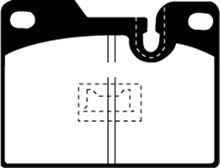 Load image into Gallery viewer, EBC 79-88 Porsche 924 2.0 Turbo Greenstuff Rear Brake Pads Brake Pads - Performance EBC   
