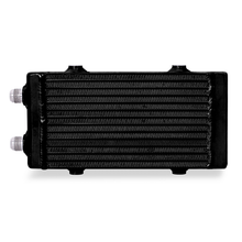 Load image into Gallery viewer, Mishimoto Universal Small Bar and Plate Dual Pass Black Oil Cooler Oil Coolers Mishimoto
