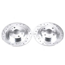 Load image into Gallery viewer, Power Stop 91-03 Ford Escort Rear Evolution Drilled &amp; Slotted Rotors - Pair Brake Rotors - Slot &amp; Drilled PowerStop   
