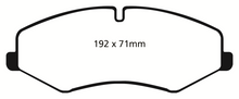 Load image into Gallery viewer, EBC 10-14 Land Rover LR4 5 Greenstuff Front Brake Pads Brake Pads - Performance EBC   
