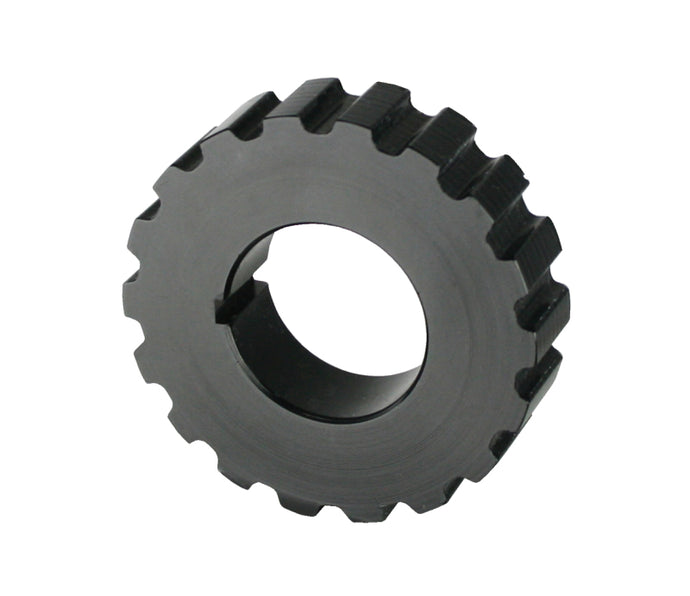 Moroso Crankshaft Pulley - Gilmer Style - 3/8in Pitch x 1/2in Wide - 18 Tooth Pulleys - Crank, Underdrive Moroso   