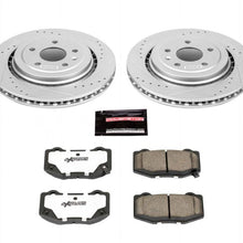 Load image into Gallery viewer, Power Stop 14-19 Chevrolet Corvette Rear Z26 Street Warrior Brake Kit Brake Kits - Performance D&amp;S PowerStop   
