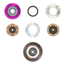 Load image into Gallery viewer, Exedy 2004-2014 Subaru Impreza WRX STI H4 Hyper Twin Cerametallic Clutch Sprung Center Disc Pull Clutch Kits - Multi Exedy

