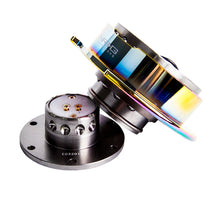 Load image into Gallery viewer, NRG Quick Release Gen 2.5 - Gunmetal Body / Neochrome Ring Quick Release Adapters NRG
