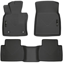 Load image into Gallery viewer, Husky Liners 2018 Toyota Camry Weatherbeater Black Front &amp; 2nd Seat Floor Liners Floor Mats - Rubber Husky Liners
