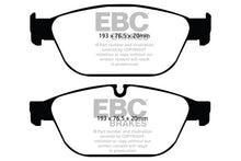 Load image into Gallery viewer, EBC 11-12 Audi A8 Quattro 3.0 Supercharged Yellowstuff Front Brake Pads Brake Pads - Performance EBC   
