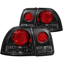 Load image into Gallery viewer, ANZO 1996-1997 Honda Accord Taillights Black Tail Lights ANZO
