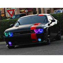 Load image into Gallery viewer, Oracle Dodge Challenger 08-14 LED Waterproof Halo Kit - ColorSHIFT w/ Simple Controller SEE WARRANTY Fog Lights ORACLE Lighting
