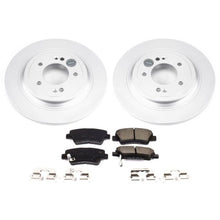 Load image into Gallery viewer, Power Stop 17-18 Kia Sportage Rear Z17 Evolution Geomet Coated Brake Kit Brake Kits - Performance Blank PowerStop
