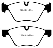 Load image into Gallery viewer, EBC 08-10 BMW 128 3.0 Yellowstuff Front Brake Pads Brake Pads - Performance EBC   
